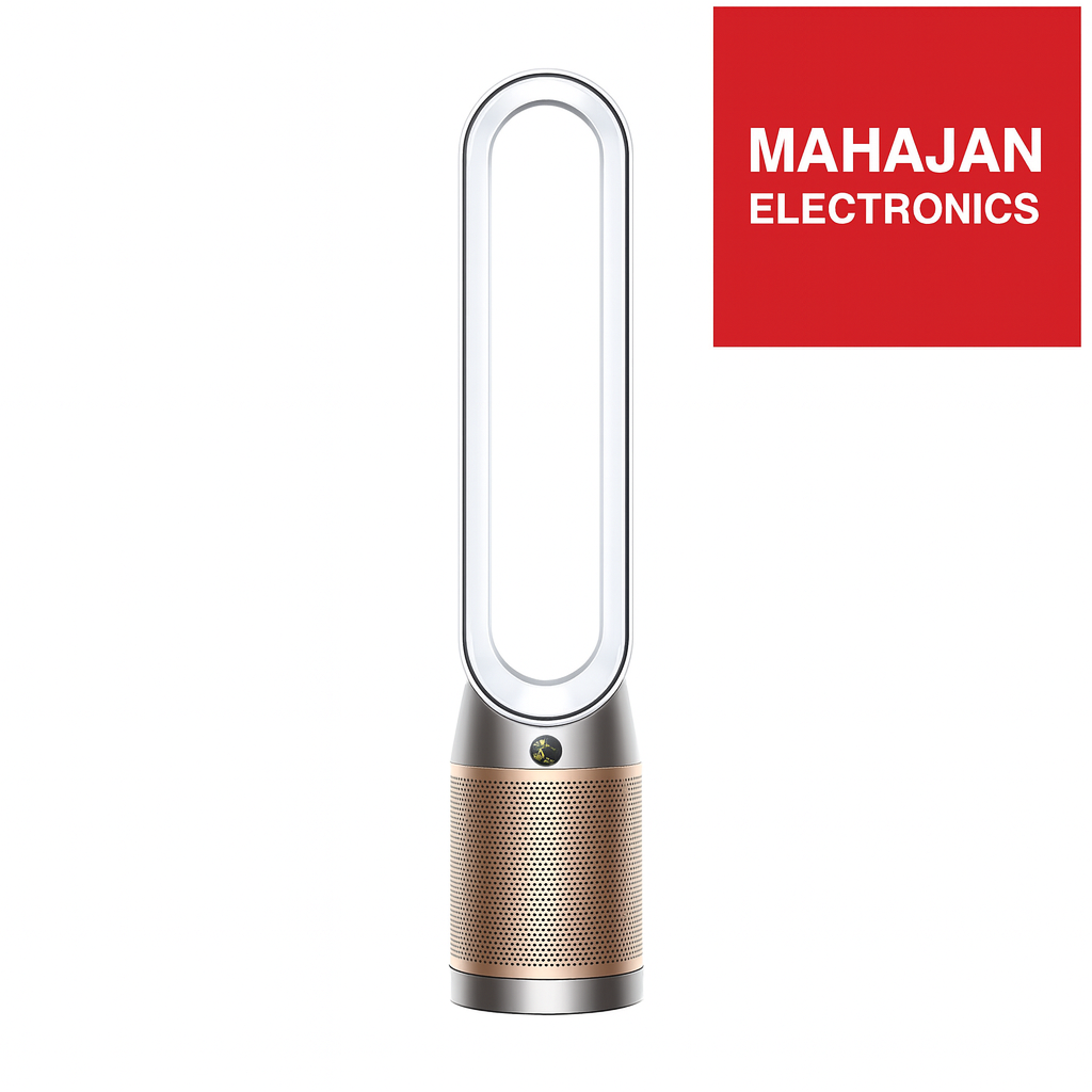Dyson TP09 Wi-Fi Enabled Air Purifier Cool (White/Gold, HEPA H13, Formaldehyde Sensor, Air Multiplier Technology)