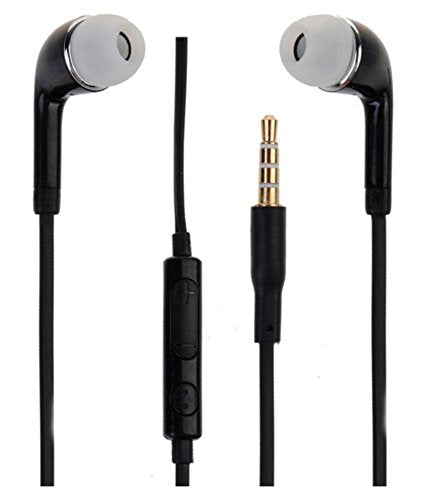 Samsung EHS64 Hands-Free Wired In Ear Earphones With Mic With Remote Note (Black) - Mahajan Electronics Online