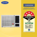 Carrier CIW18EC5R33F1 1.5Ton 5 Star Window Inverter AC( Copper, Dust Filter & Turbo Mode, 2024 Model, Estrella Exi,,White) Mahajan Electronics Online