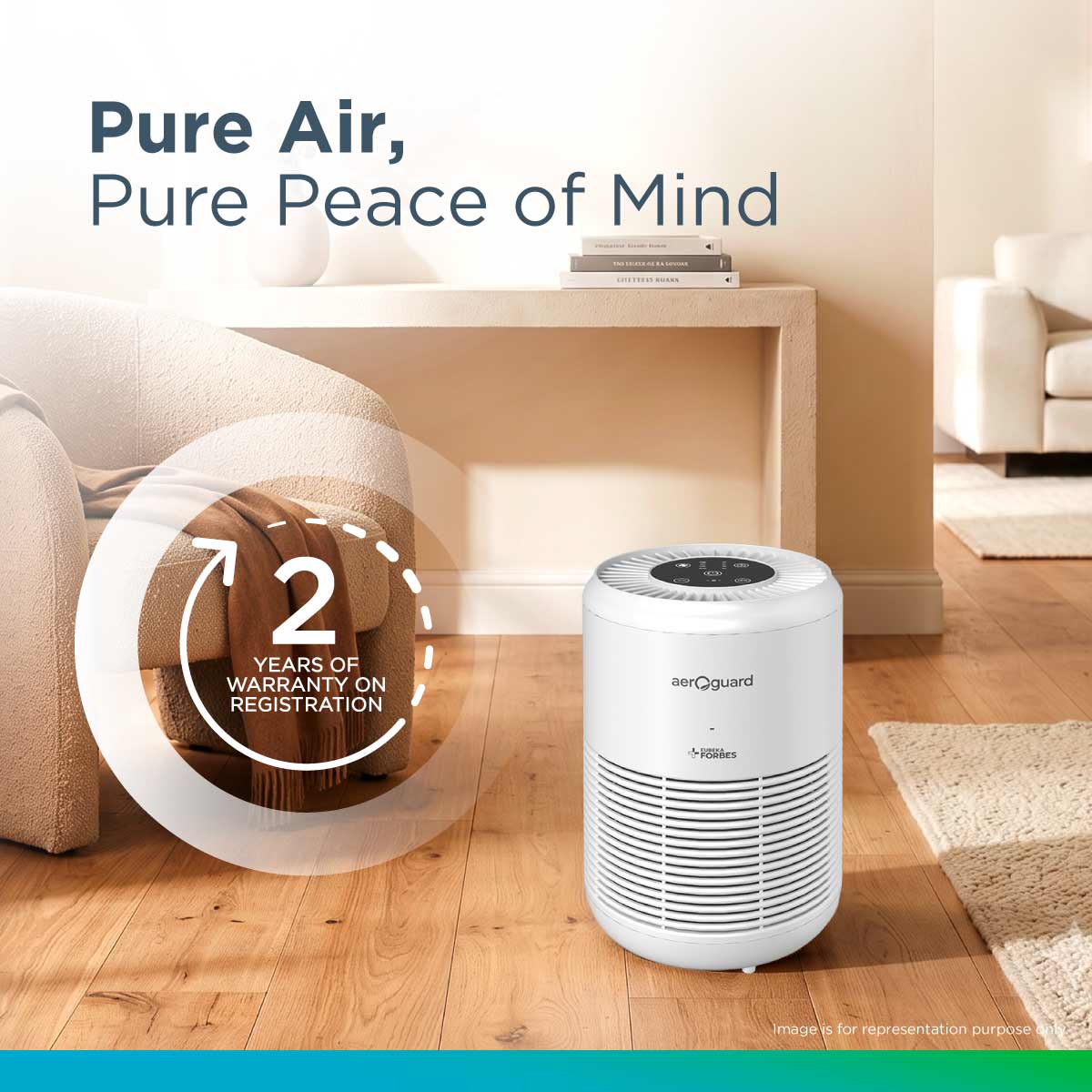 Eureka Forbes Aeroguard AP 275 Air Purifier True HEPA H13 – Mahajan Electronics Online.
