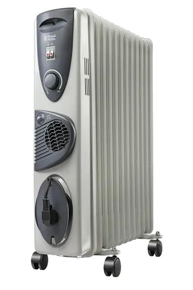 Russell Hobbs ROR 15F 2900 Watts Oil Filled Radiator Electric Room Heater - Mahajan Electronics Online
