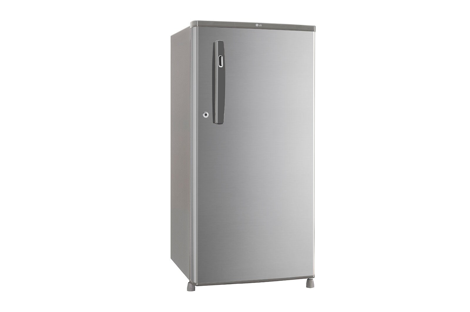 LG GL-B199OPZD 185 L Direct Cool Single Door 3 Star Refrigerator with Fast Ice Making (Shiny Steel) Mahajan Electronics Online