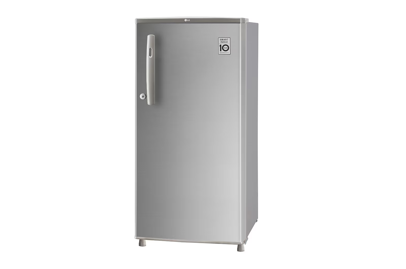 LG GL-B199OPZD 185 L Direct Cool Single Door 3 Star Refrigerator with Fast Ice Making (Shiny Steel) Mahajan Electronics Online
