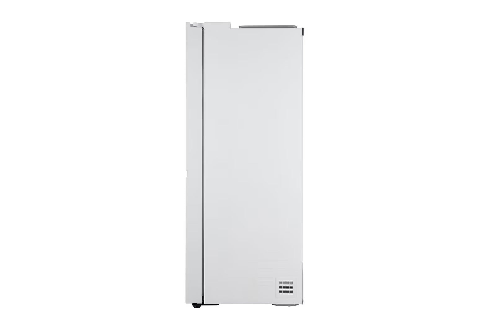 LG 650 Ltr, GL-B257DLW3 Convertible Side by Side Refrigerator with Premium Glass Door, Smart Inverter Compressor, Hygiene Fresh+™, DoorCooling+™, Smart Diagnosis™, Linen White Finish - Mahajan Electronics Online