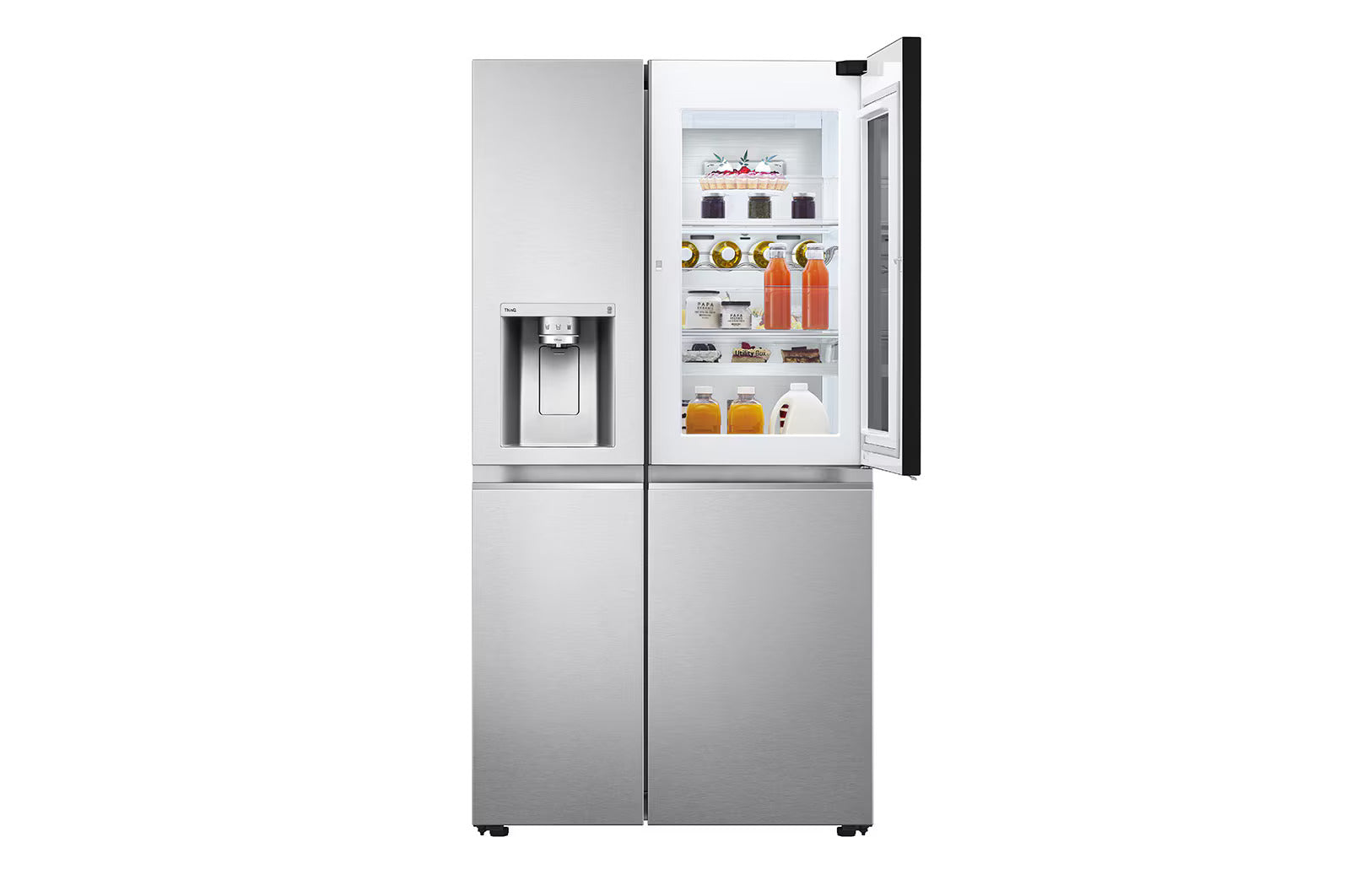 LG GL-X257ABSX 635L InstaView Door-in-Door™ Side-by-Side Refrigerator Mahajan Electronics Online