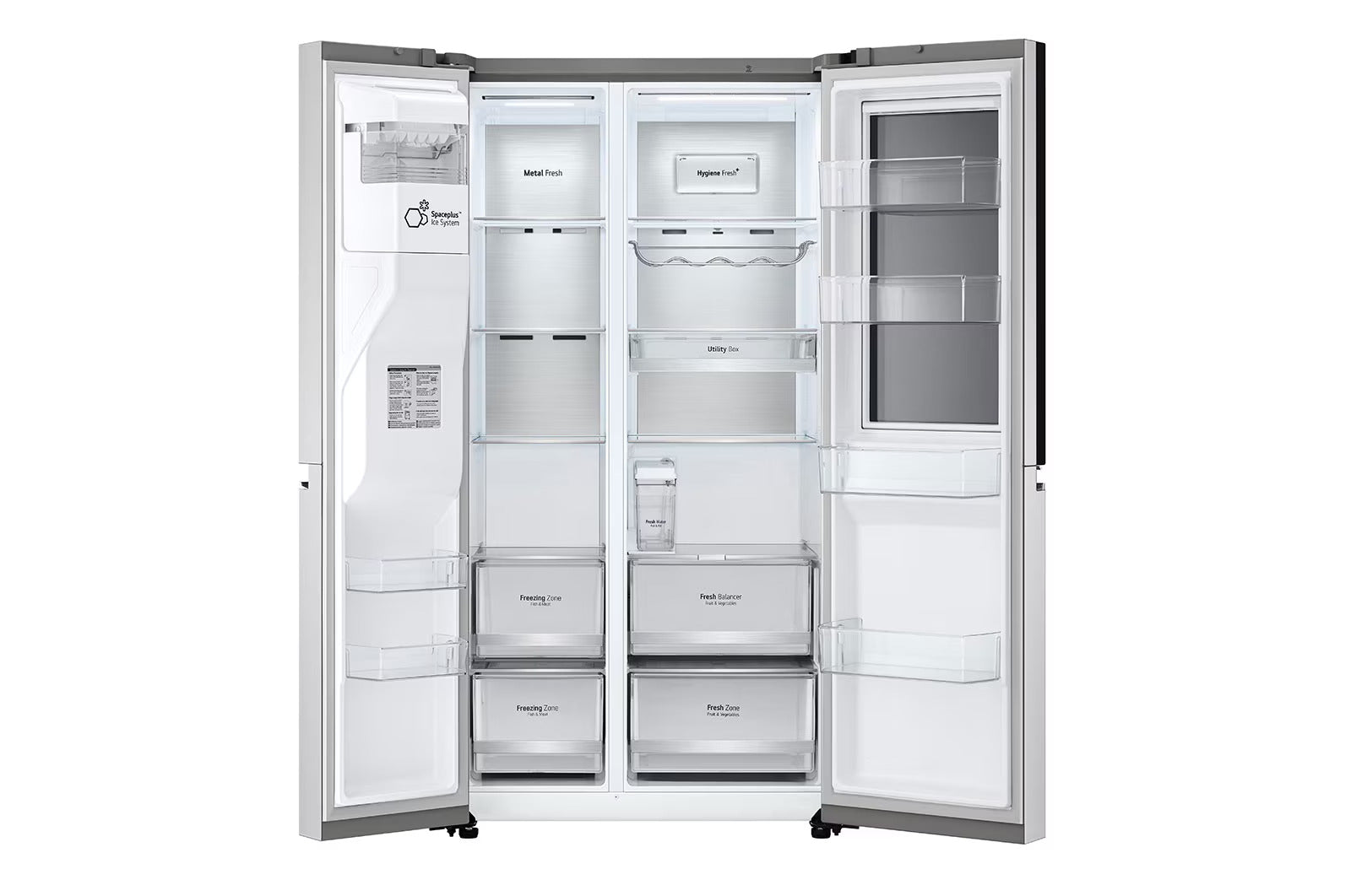 LG GL-X257ABSX 635L InstaView Door-in-Door™ Side-by-Side Refrigerator Mahajan Electronics Online