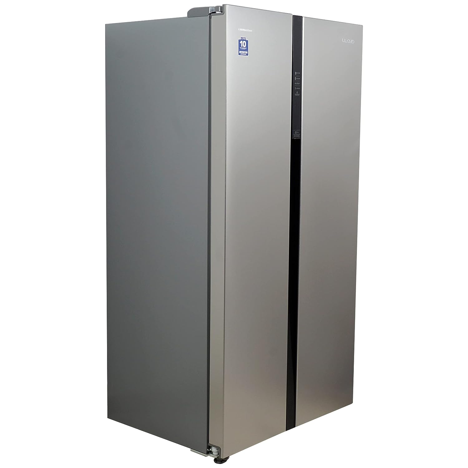 LLYOD 587 L 5 Star Frost Free Side By Side Refrigerator (GLSF590DSST1GB Stainless Steel) - Mahajan Electronics Online