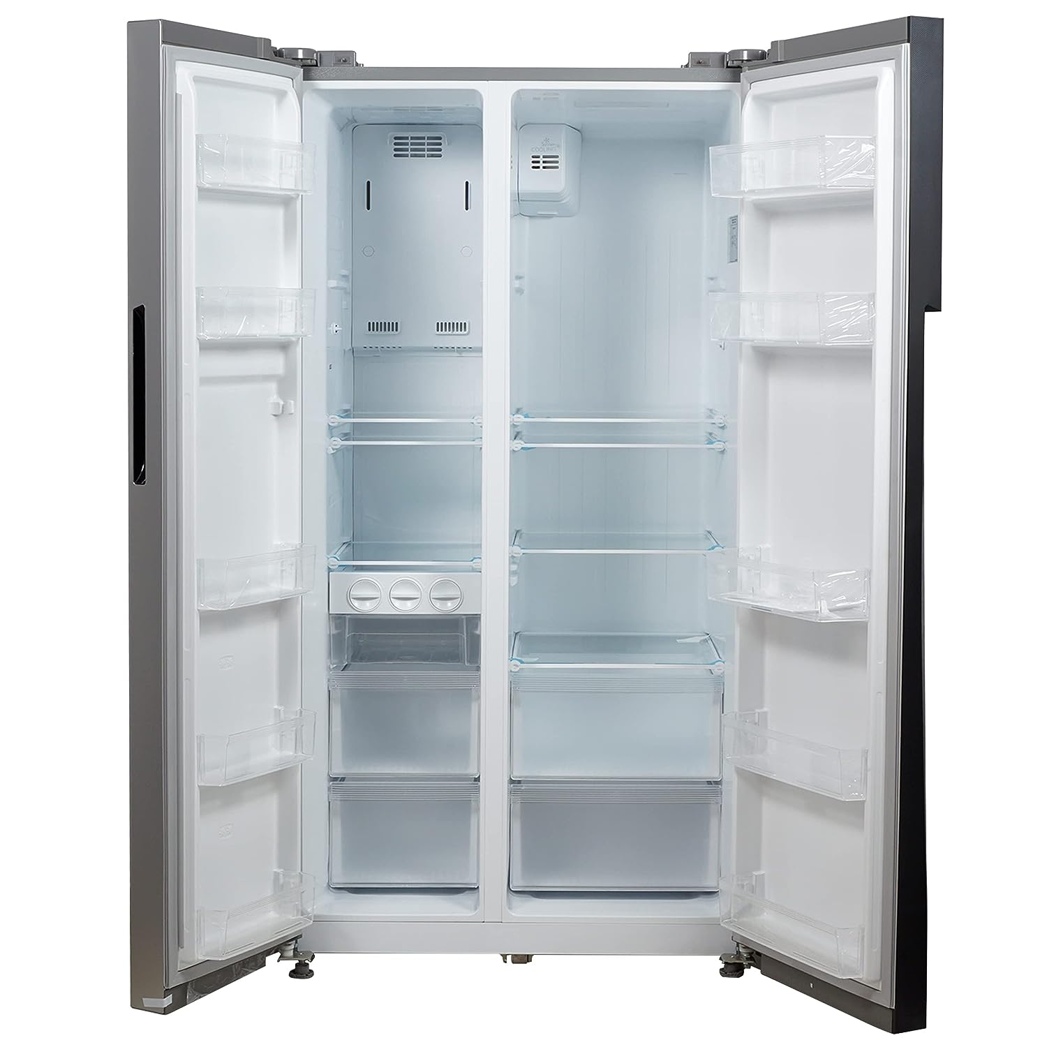 LLYOD 587 L 5 Star Frost Free Side By Side Refrigerator (GLSF590DSST1GB Stainless Steel) - Mahajan Electronics Online