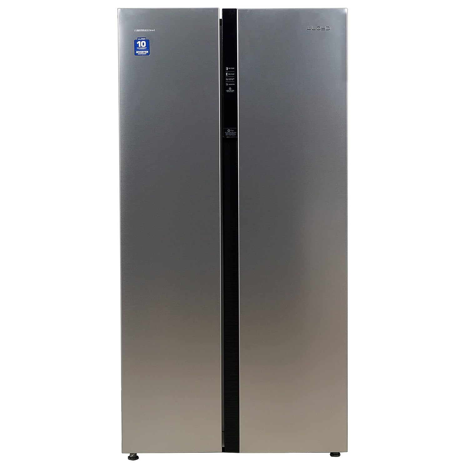 LLYOD 587 L 5 Star Frost Free Side By Side Refrigerator (GLSF590DSST1GB Stainless Steel) - Mahajan Electronics Online