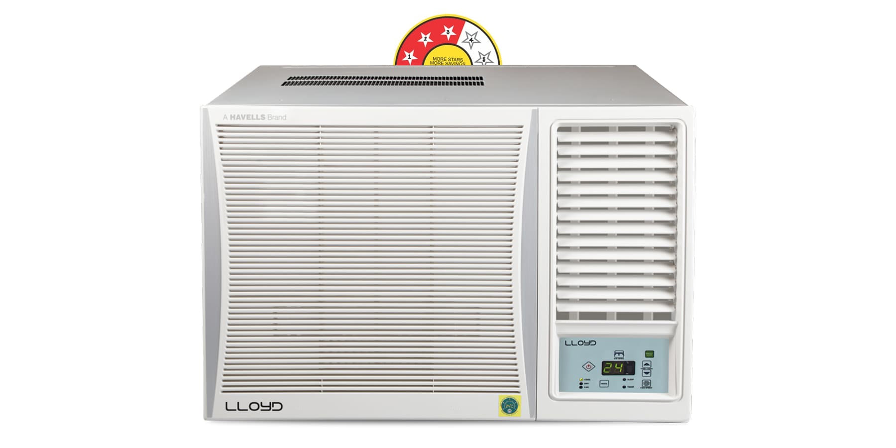 LLOYD GLW24C3XWSMR 2 Ton 3 Star Window AC (Copper Condenser) Mahajan Electronics Online