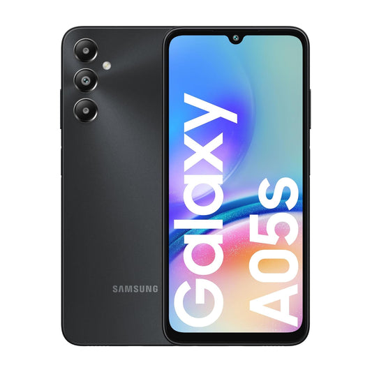 Samsung Galaxy A05s (Black, 6GB, 128GB Storage) | 50 MP Main Camera | Upto 12GB RAM with RAM Plus | Snapdragon 680 | 5000 mAh Battery - Mahajan Electronics Online