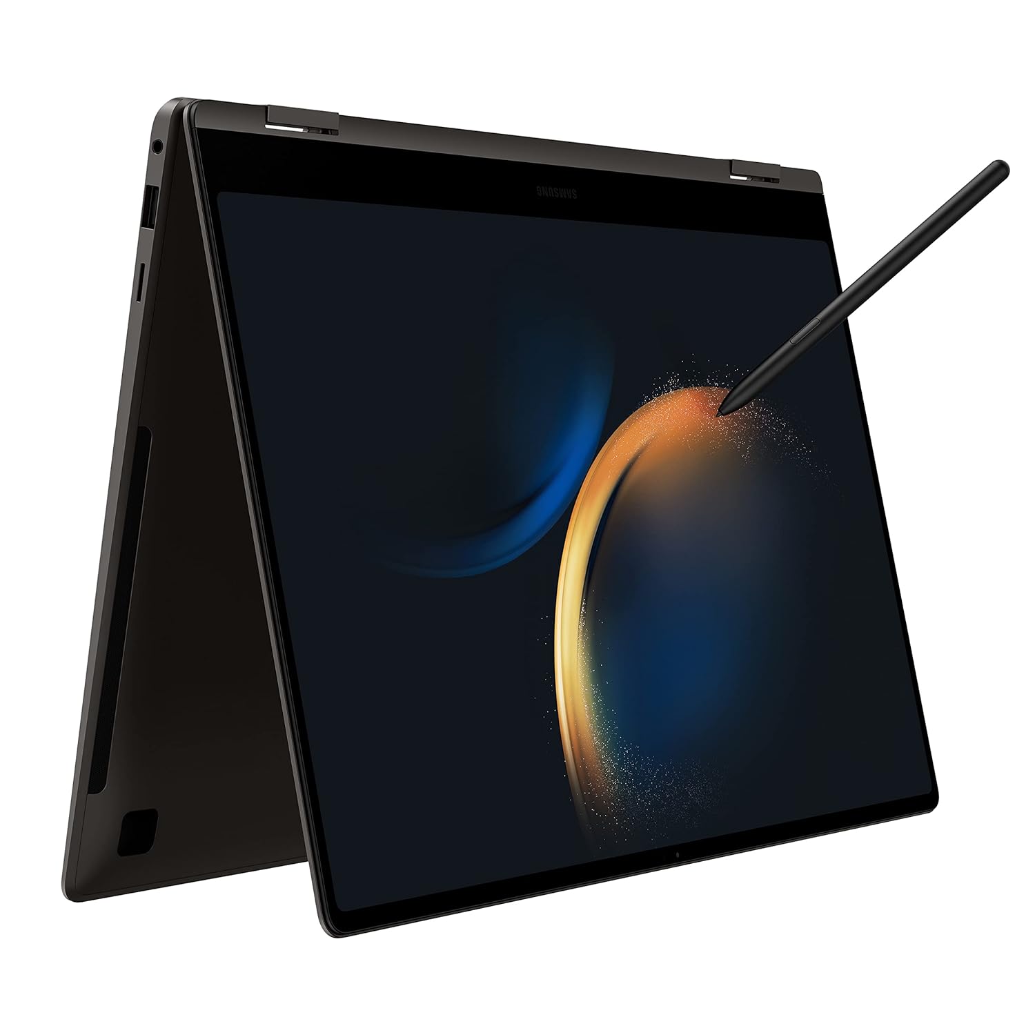Samsung Galaxy Book3 Pro 360 Intel 13th Gen i5 EvoTM 40.62cm(16") Touchscreen 2-in-1 3K Display, 120Hz, Thin & Light Laptop(16 GB/512 GB SSD/Windows 11/MS Office/S-Pen/Graphite/1.6Kg), NP960QFG-KA2IN - Mahajan Electronics Online