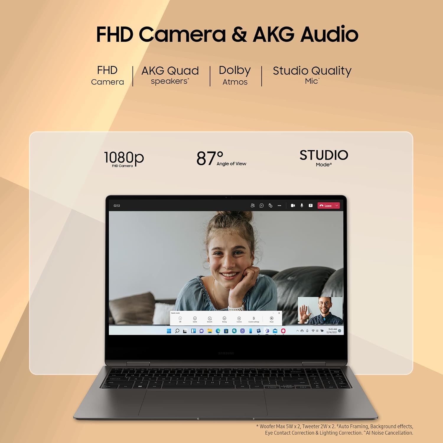 Samsung Galaxy Book3 Pro 360 Intel 13th Gen i5 EvoTM 40.62cm(16") Touchscreen 2-in-1 3K Display, 120Hz, Thin & Light Laptop(16 GB/512 GB SSD/Windows 11/MS Office/S-Pen/Graphite/1.6Kg), NP960QFG-KA2IN - Mahajan Electronics Online