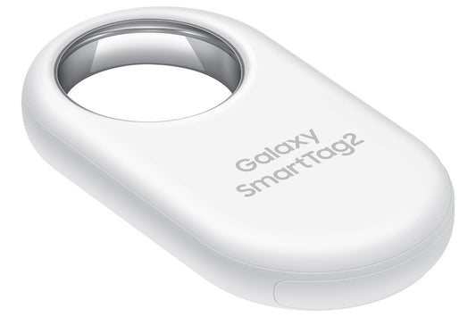 Samsung Galaxy SmartTag2 (1 Pack), White | Bluetooth Tracker | Compass View | AR Find | IOT Control | Lost Mode - Mahajan Electronics Online