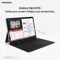 Samsung Galaxy Tab S9 FE+ 31.50 cm (12.4 inch) Display, RAM 12 GB, ROM 256 GB Expandable, S Pen in-Box, WiFi+5G, IP68 Tablet, Gray - Mahajan Electronics Online