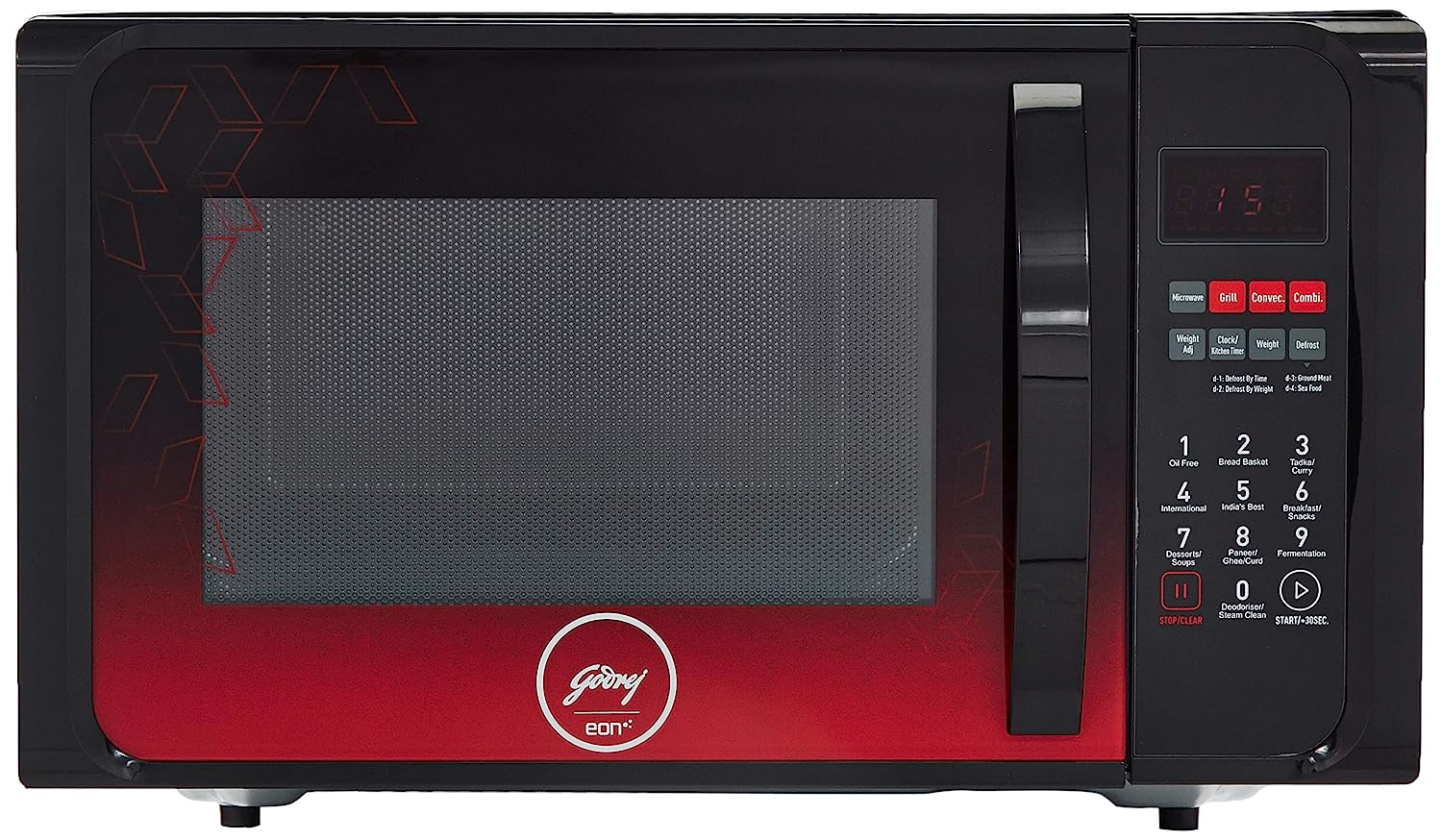 Godrej Microwave Oven Convection 23L GME 723 CF3 PM Red Daisy - Mahajan Electronics Online