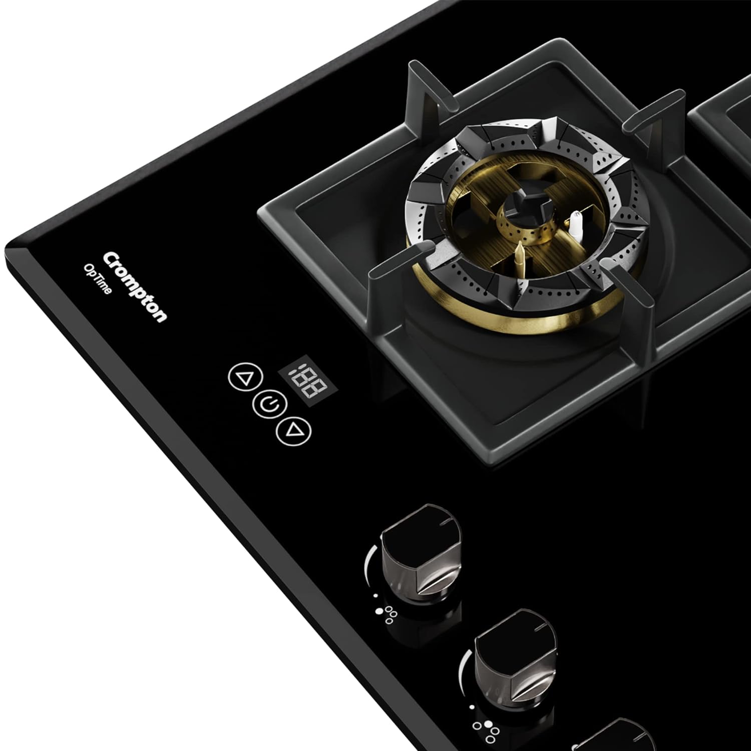 Crompton HOB-OPFB784TI-MBL 78 cm 4 Burner Hob Optime Series - Mahajan Electronics Online