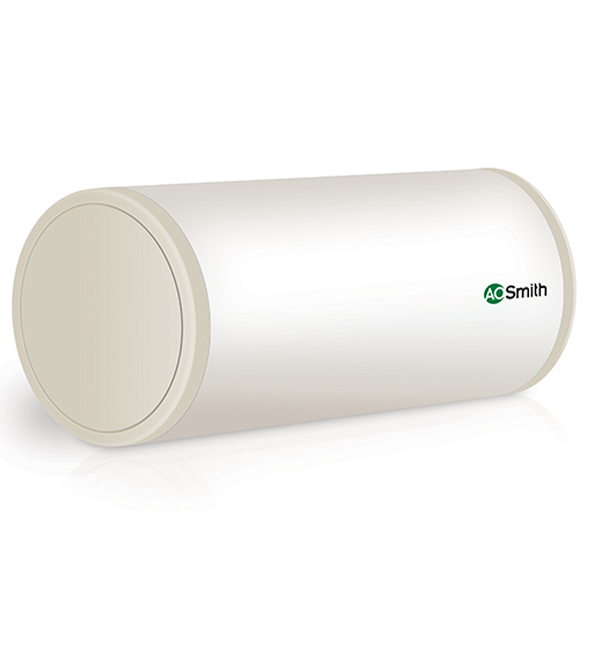 AO Smith HAS-100RHS 100L Storage Water Heater (White) Blue Diamond Tank, Incoloy Element, 5-Star Energy Efficient Geyser