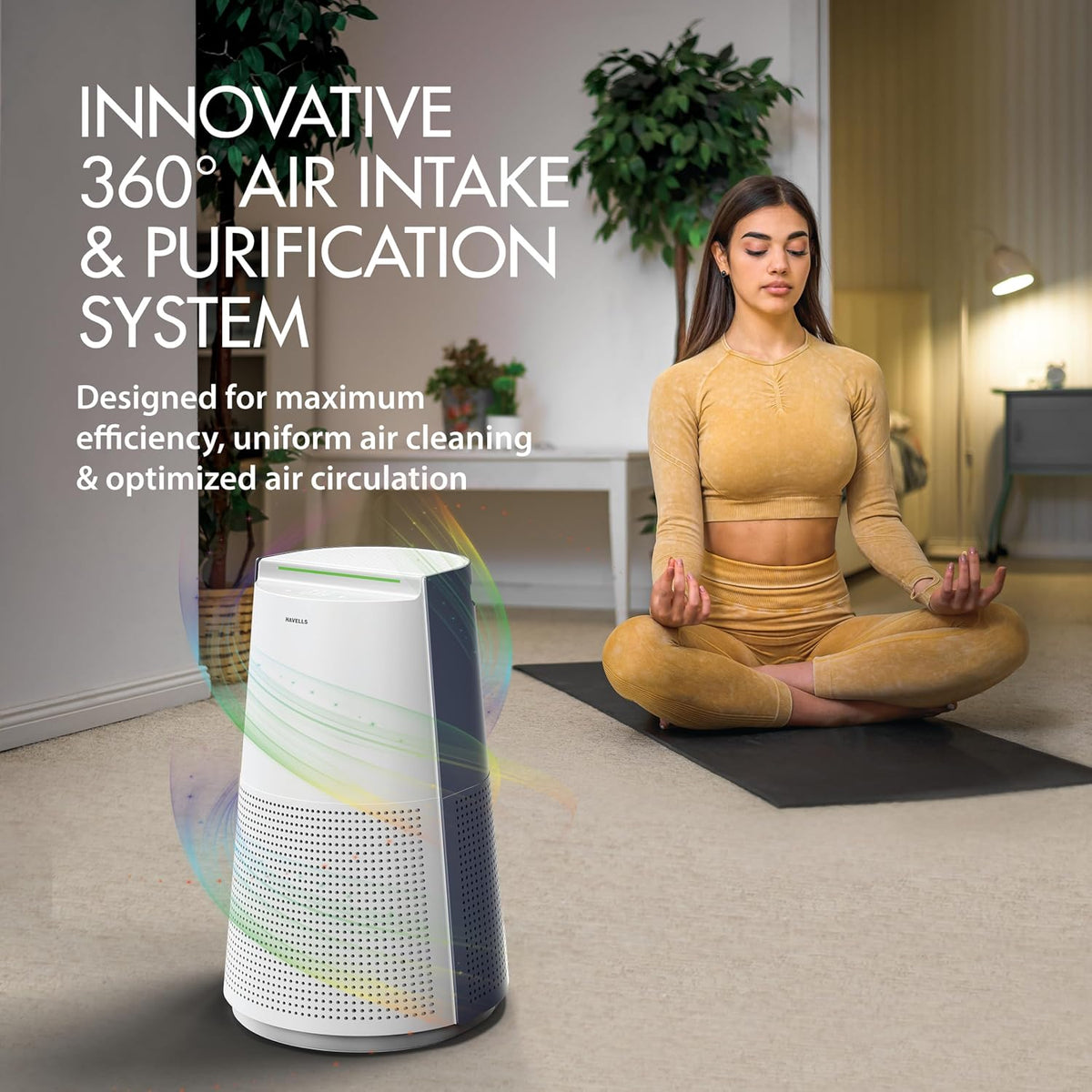 Havells Breathe AP310 Air Purifier HEPA H13 Blue White – Mahajan Electronics Online.