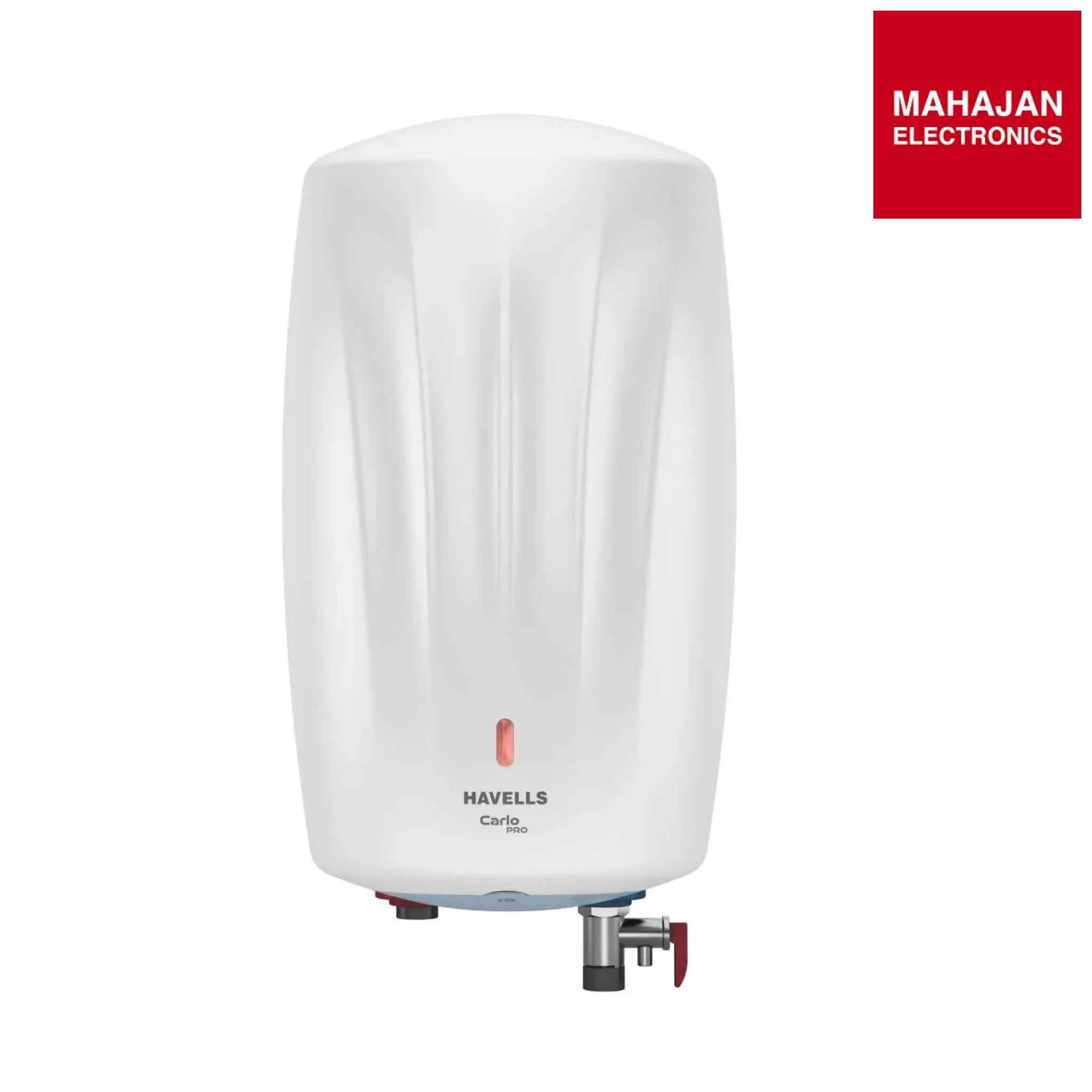 Havells Carlo Pro 3Liter Instant Water Heater (Geyser) GHWVCPUWCW03-Online Mahajan Electronics