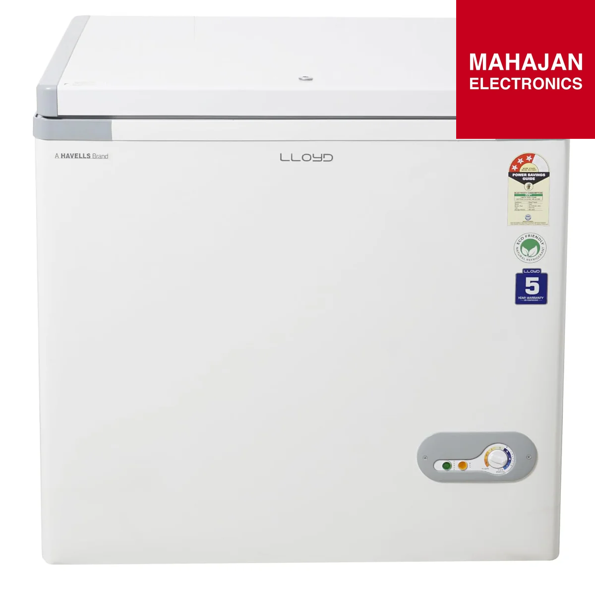 Havells Lloyd GLHT223CSV 200 Litre 3 Star Hard Top Convertible Deep Freezer (White) – Best Price Mahajan Electronics