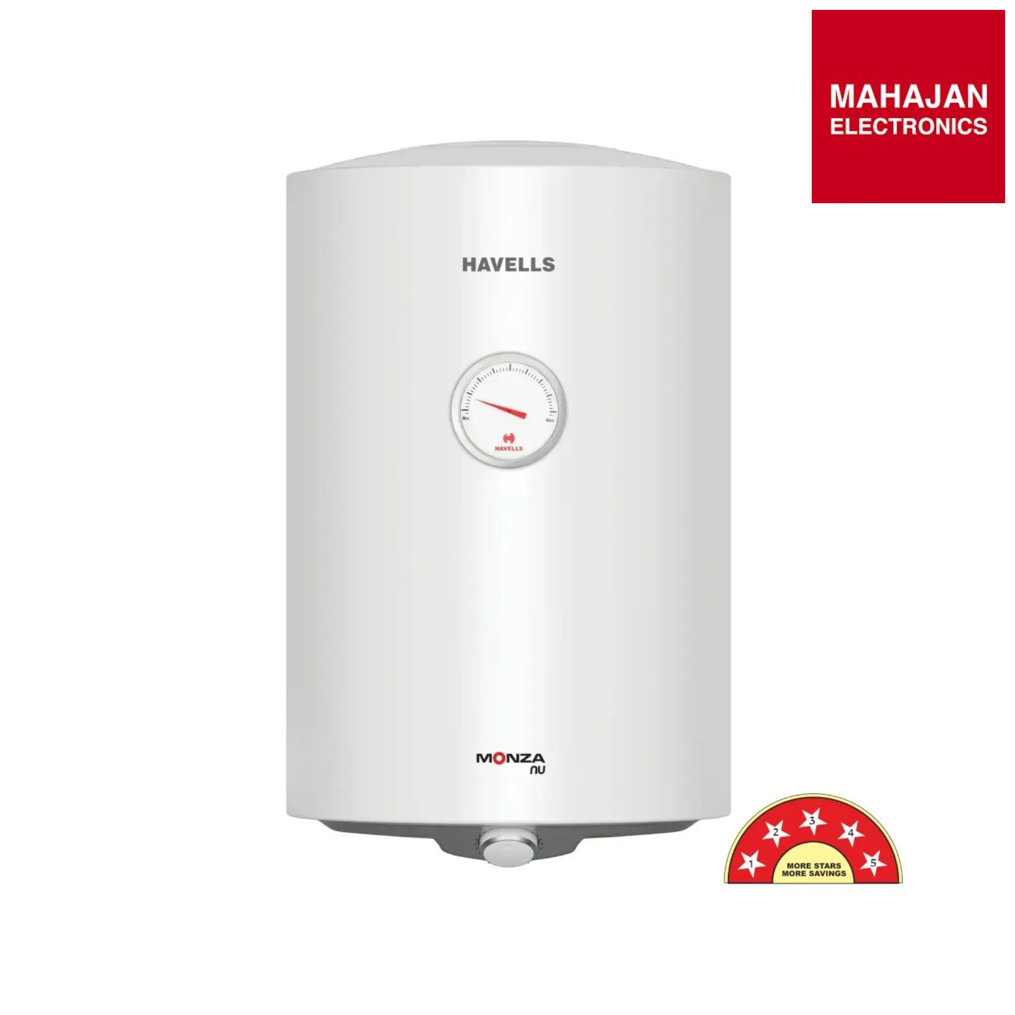Havells Monza Nu 100 Liter Storage Water Heater (Geyser) GHWAMUSWH100-Online Mahajan Electronics