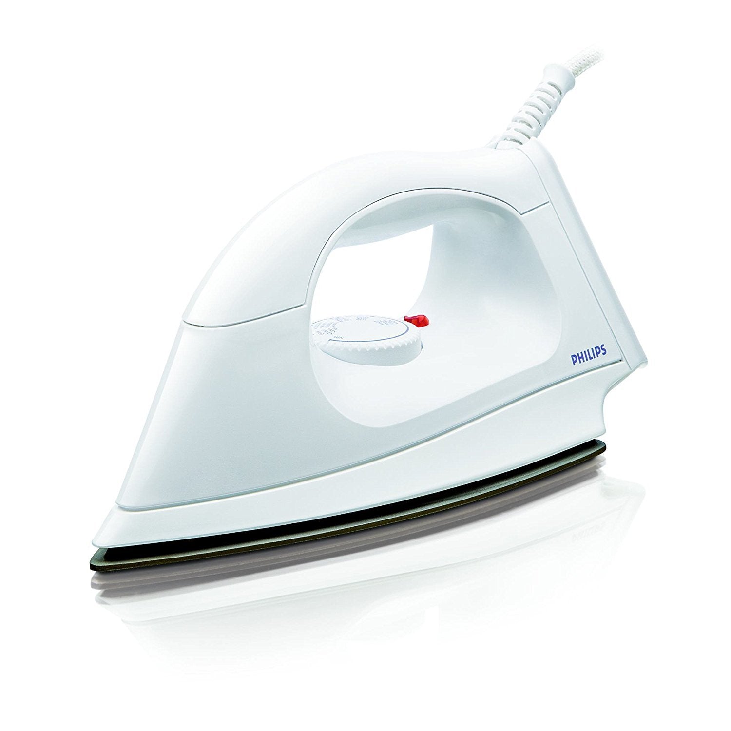 Philips Hi113 1000-Watt Plastic Body Ptfe Coating Dry Iron - Mahajan Electronics Online