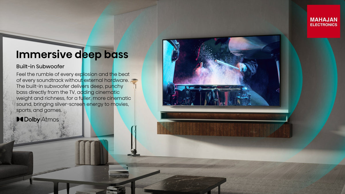 Hisense 75U7SE 75 Inch 4K Ultra HD Mini LED TV – Mahajan Electronics Online.