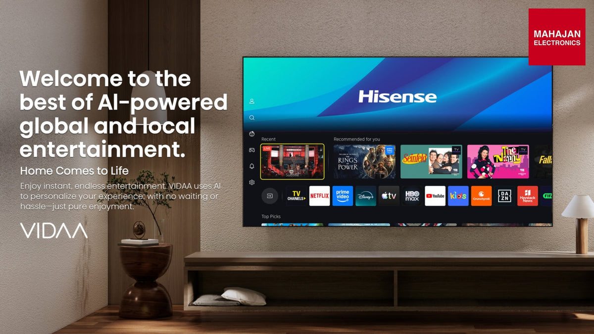 Hisense 75U7SE 75 Inch 4K Ultra HD Mini LED TV – Mahajan Electronics Online.