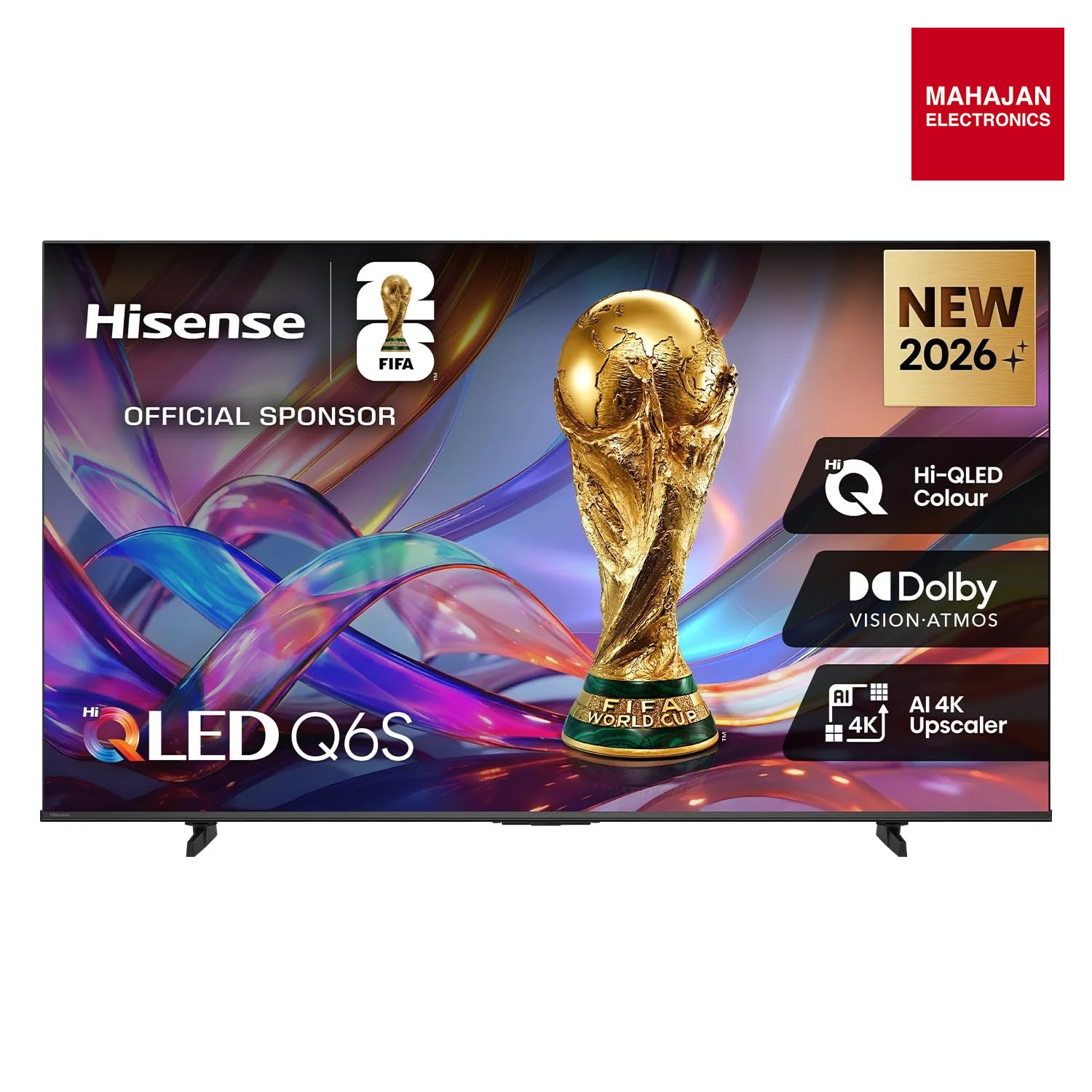 Hisense 85Q6S 215 cm (85 inch) 4K Ultra HD Smart QLED TV - Mahajan Electronics Online