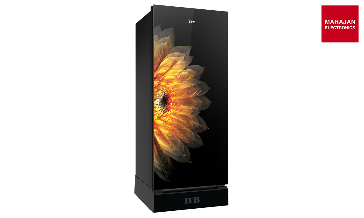 IFB IFBDC-223CISGD 197 L 3 Star Single Door Refrigerator Black Glass – Mahajan Electronics Online.