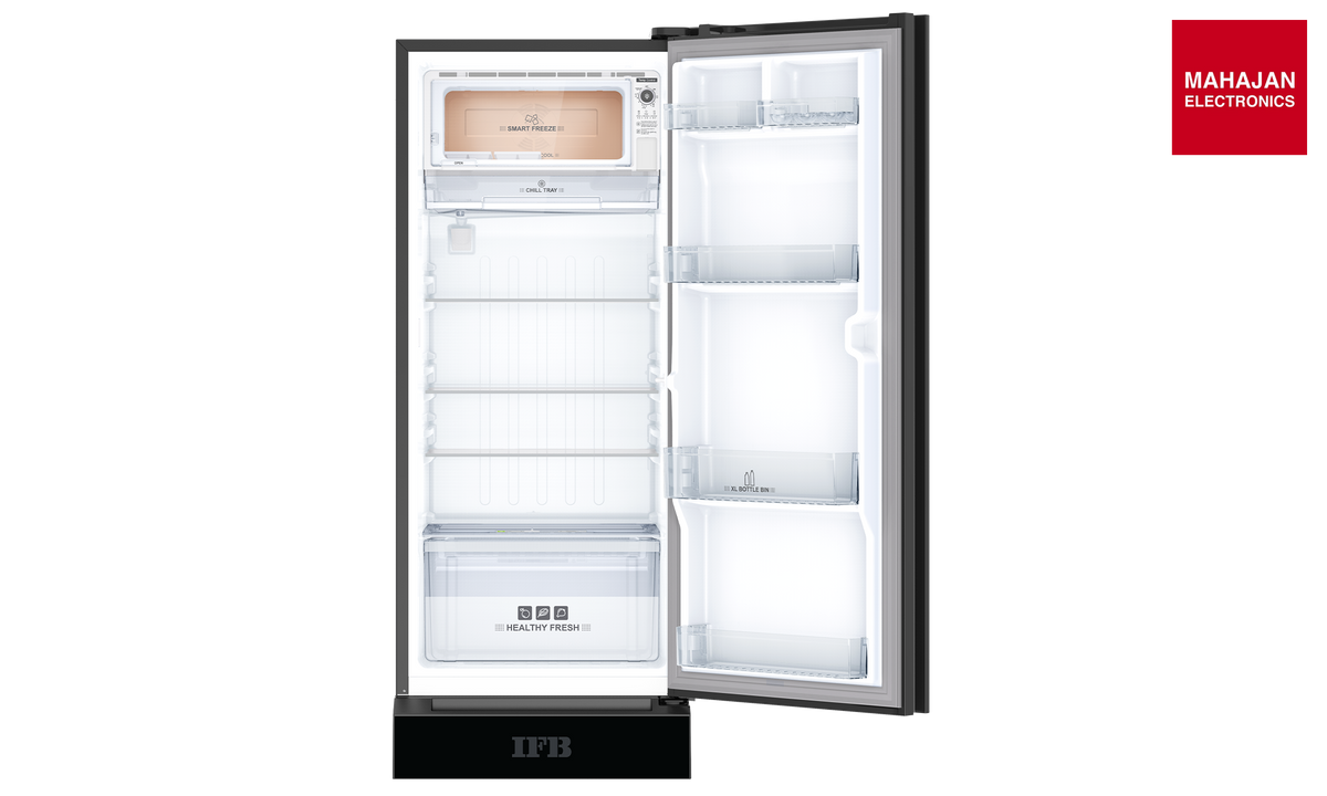 IFB IFBDC-223CISGD 197 L 3 Star Single Door Refrigerator Black Glass – Mahajan Electronics Online.