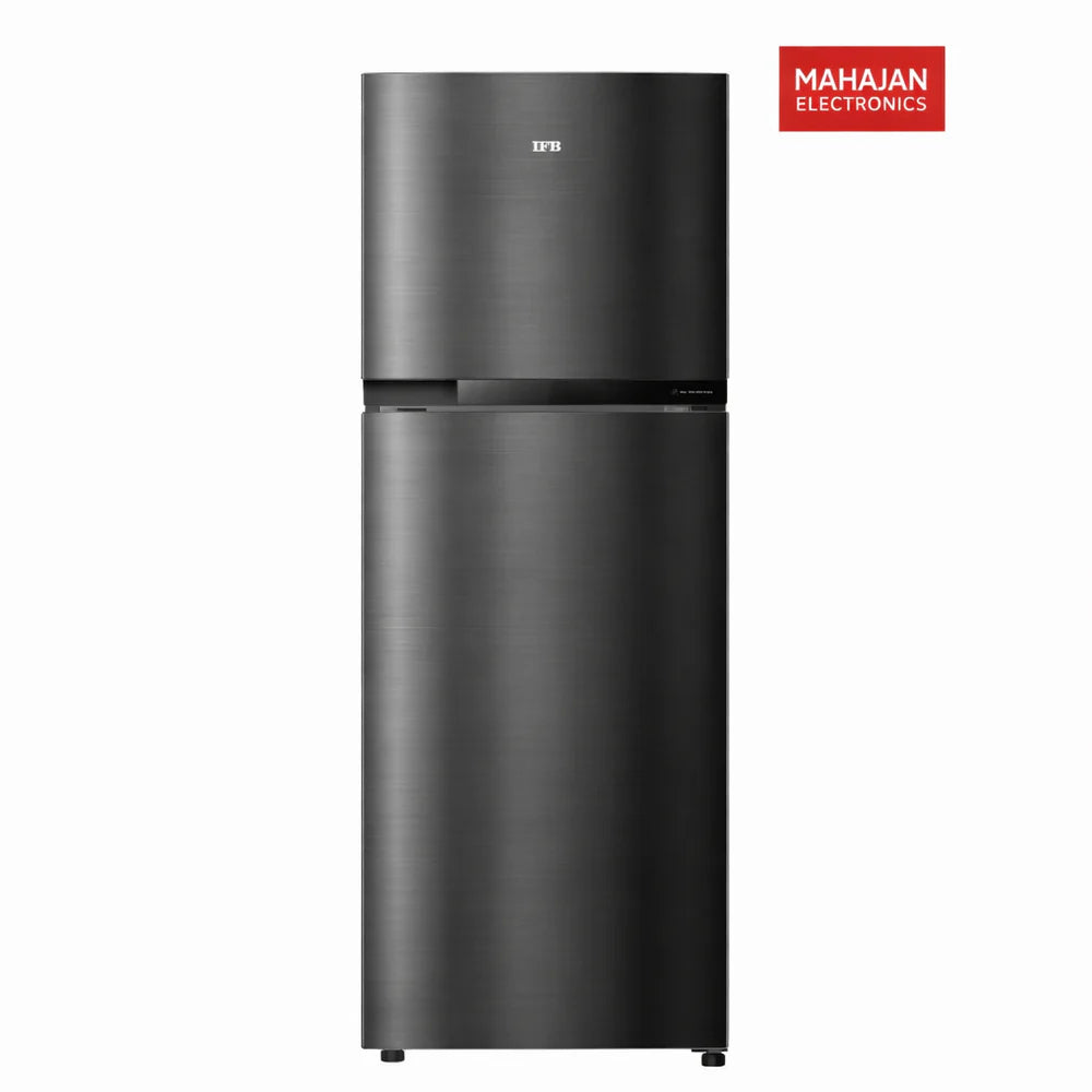 IFBFF-315BIKSTM 265 L 2 Star Double Door Frost Free Refrigerator Metal Black-Online Mahajan Electronics