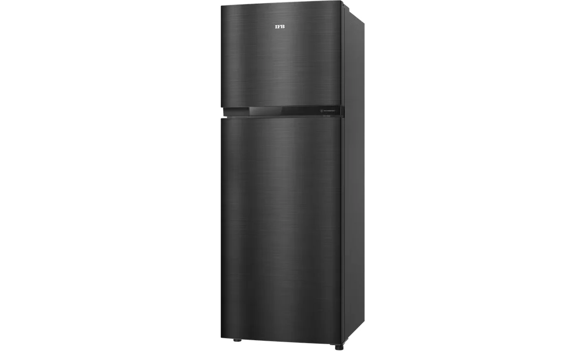 IFBFF-315BIKSTM 265 L 2 Star Double Door Frost Free Refrigerator Metal Black-Online Mahajan Electronics