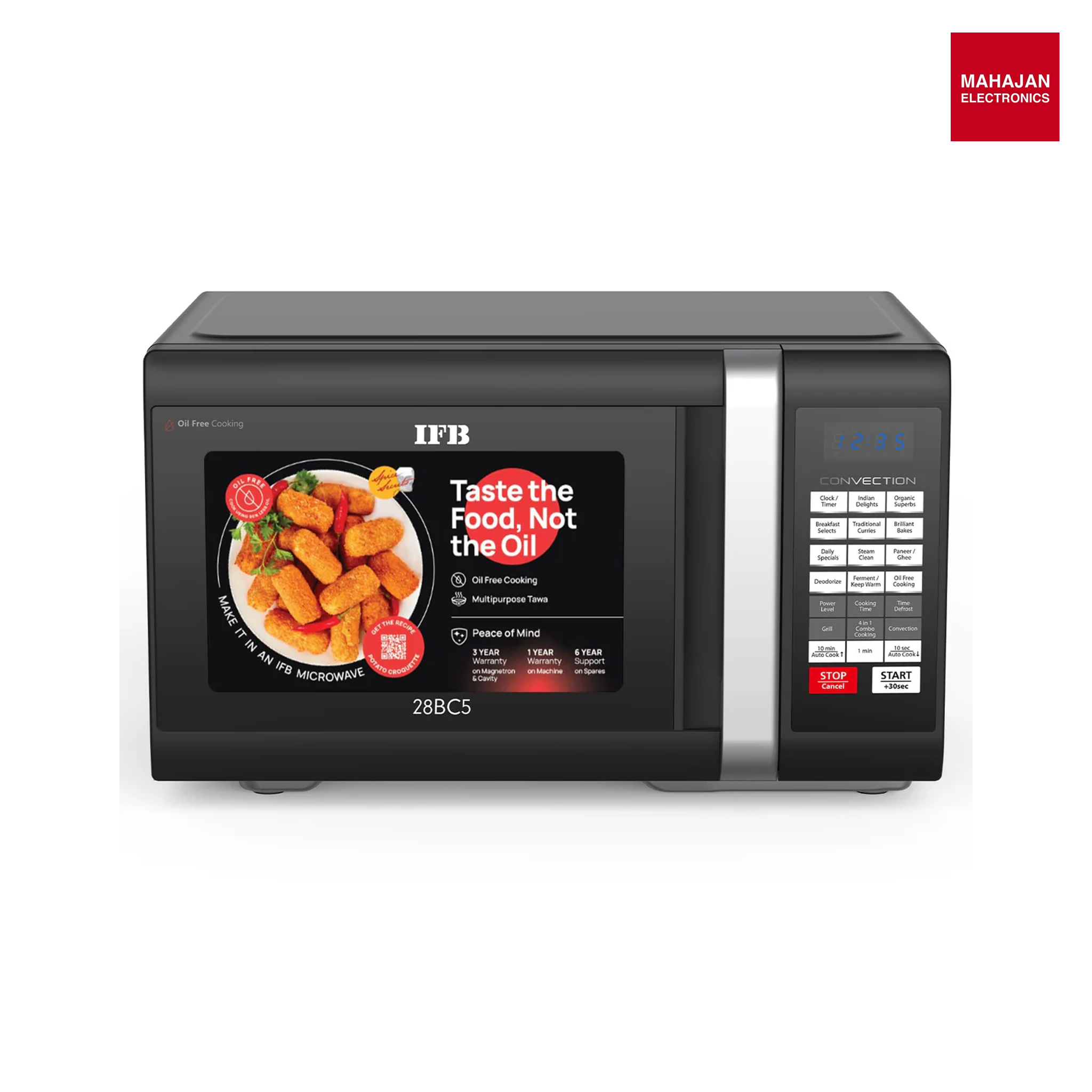 IFB 28BC5 28 L Convection Microwave Oven , Black Mahajan Electronics online