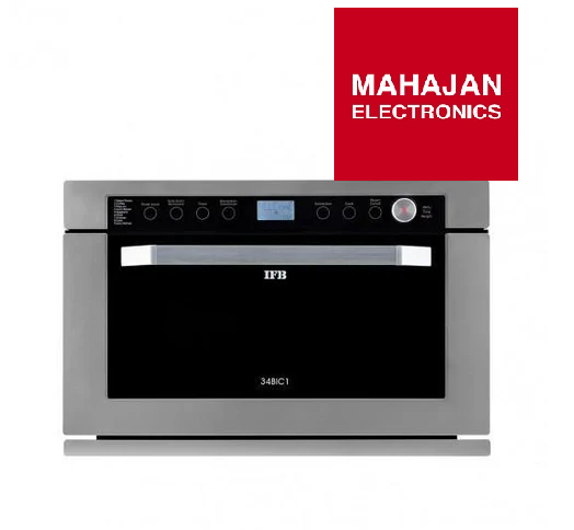 IFB 34BIC1 34 L Built-In Convection Microwave Oven with Auto Cook, Combi-Tec, Grill &amp; Child Lock (Metallic Silver)