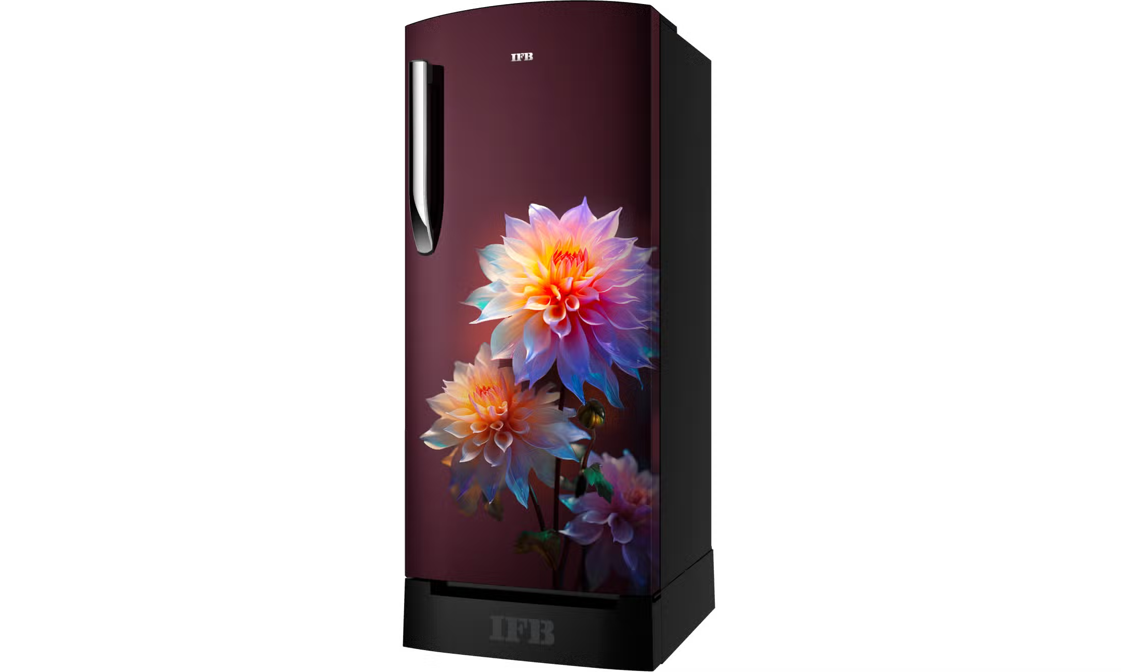 IFB  IFBDC-213DIRND 187 L 4 Star Direct Cool Single ARefrigerator  XL Bottle Bin,Red Flower-Online Mahajan Electronics