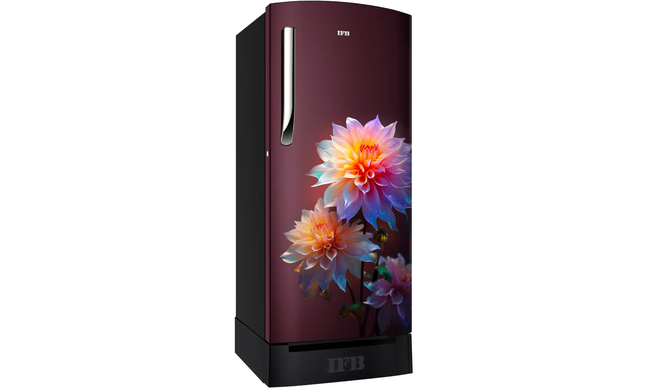 IFB  IFBDC-213DIRND 187 L 4 Star Direct Cool Single ARefrigerator  XL Bottle Bin,Red Flower-Online Mahajan Electronics