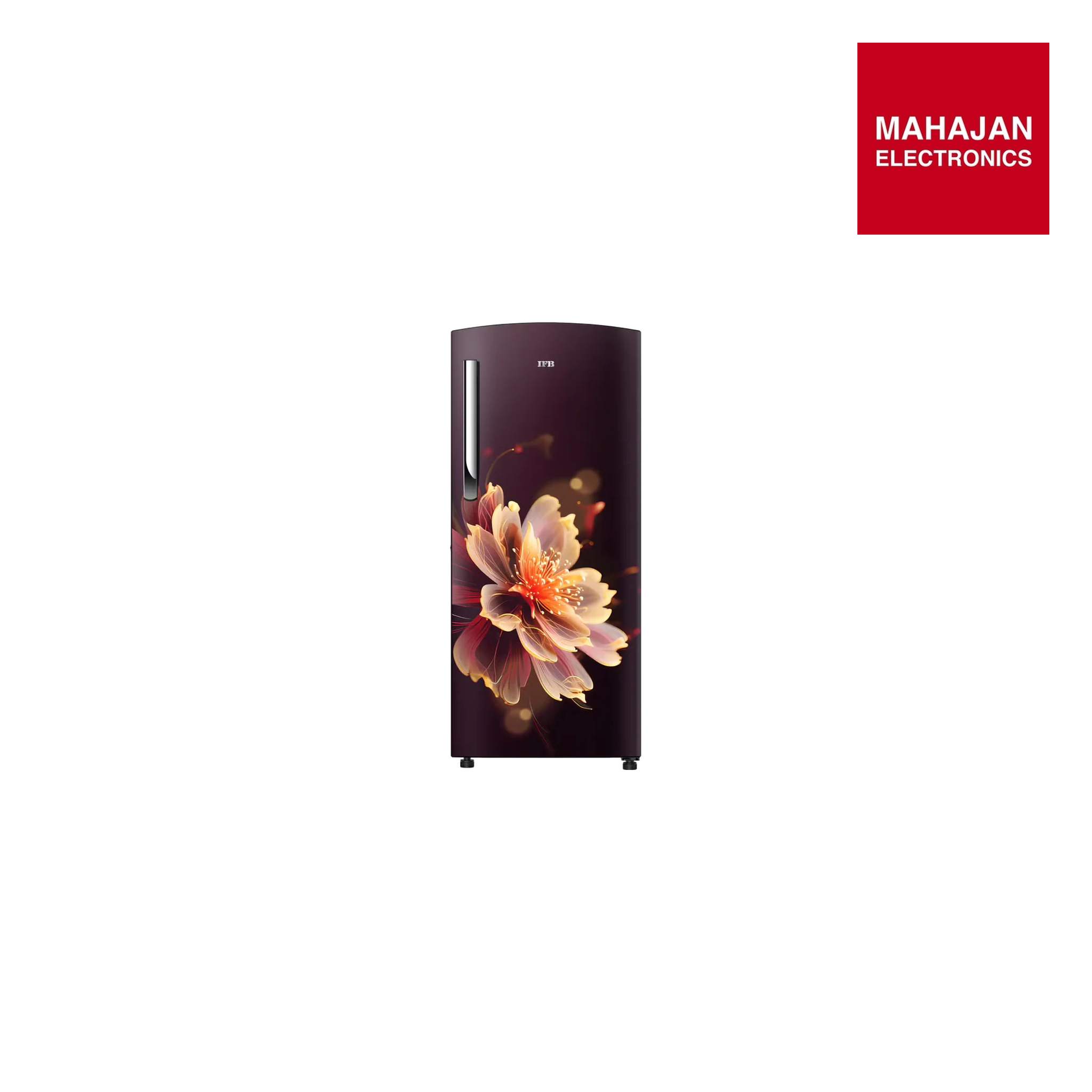 IFB(IFBDC-2233FRM) 197 litre 3 Star Single Door Refrigerator | Red Flower | ConvertiCool | Fast Ice | Copper Boost | Mahajan Electronics Delhi NCR Mahajan Electronics Online