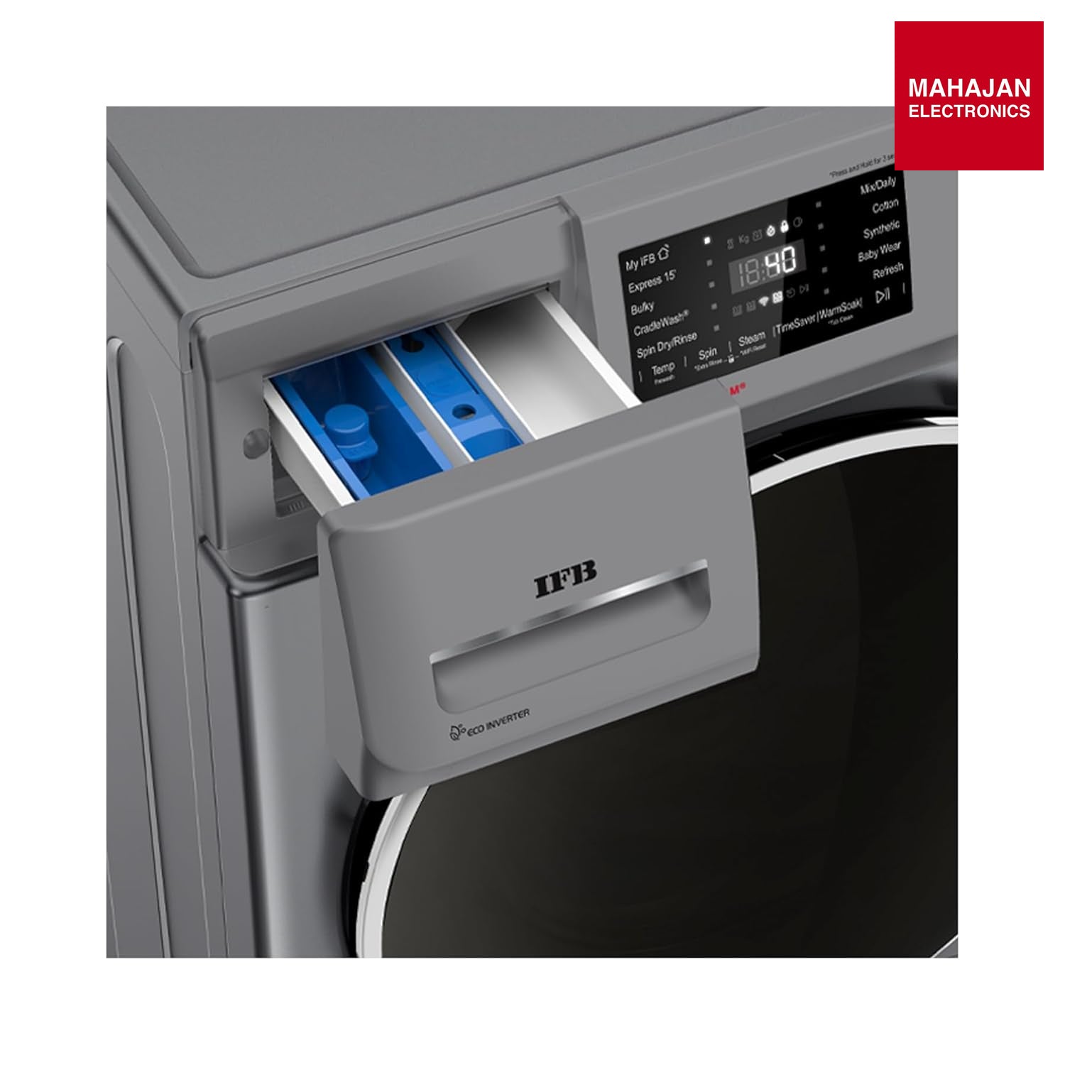 IFB SENATOR MSN 8012K CMS 8 Kg 5 Star Front Load Washing Machine 2X Power Steam (1200 RPM, 2024 Model – Mahajan Electronics Online.