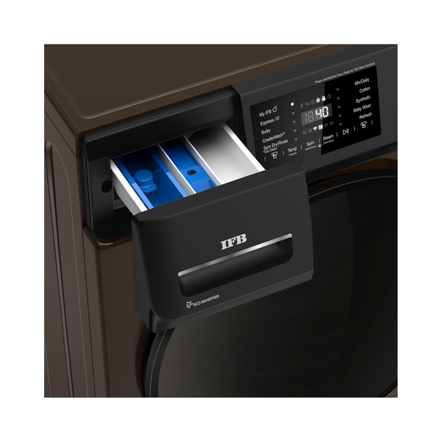 IFB Senator MBN 8014K CMS Front Load Washing Machine 8 kg | 1400 | Mocha-Online Mahajan Electronics