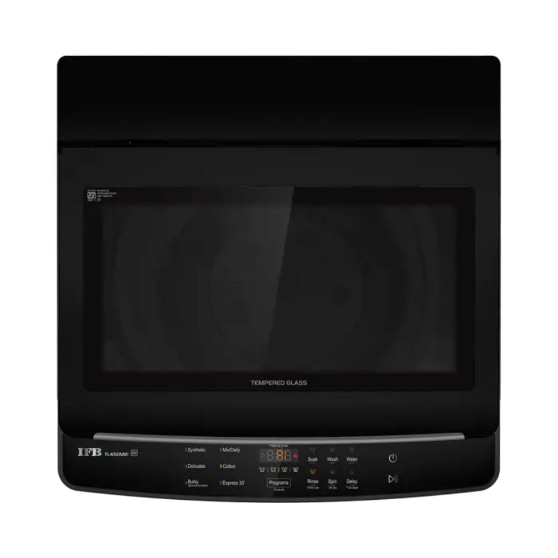 IFB TL650MB1 6.5 Kg 5 Star Powered by AI, Fully Automatic Top Load Washing Machine ( ActivMix, Aqua Energie, Mid Night Black)-Online Mahajan Electronics