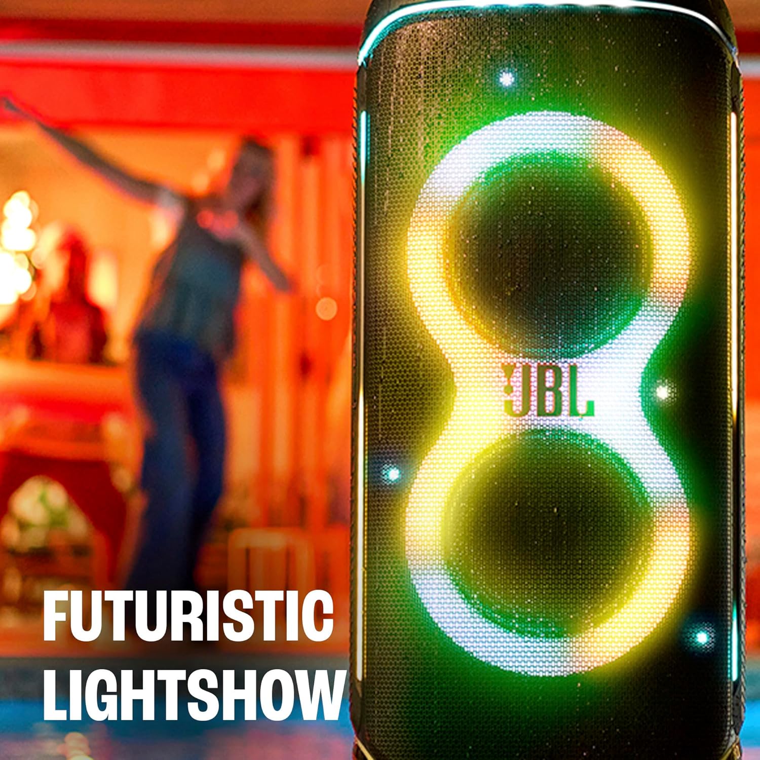 JBL PartyBox 720 - Loudest Battery-Powered Party Speaker with Superior Pro Sound and a Futuristic lightshow, – Mahajan Electronics Online.