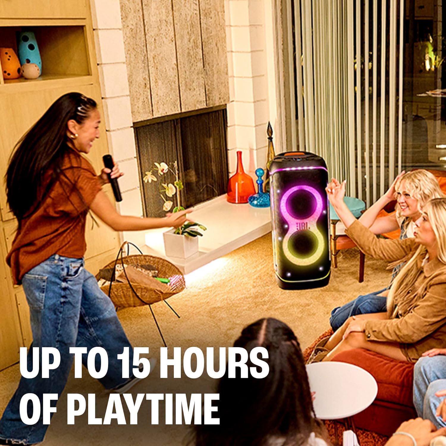 JBL PartyBox 720 - Loudest Battery-Powered Party Speaker with Superior Pro Sound and a Futuristic lightshow, – Mahajan Electronics Online.