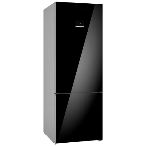 BOSCH KGN56LB42I Series 6 559 Litres 2 Star Frost Free Double Door Bottom Mount Refrigerator( Black) - Mahajan Electronics Online
