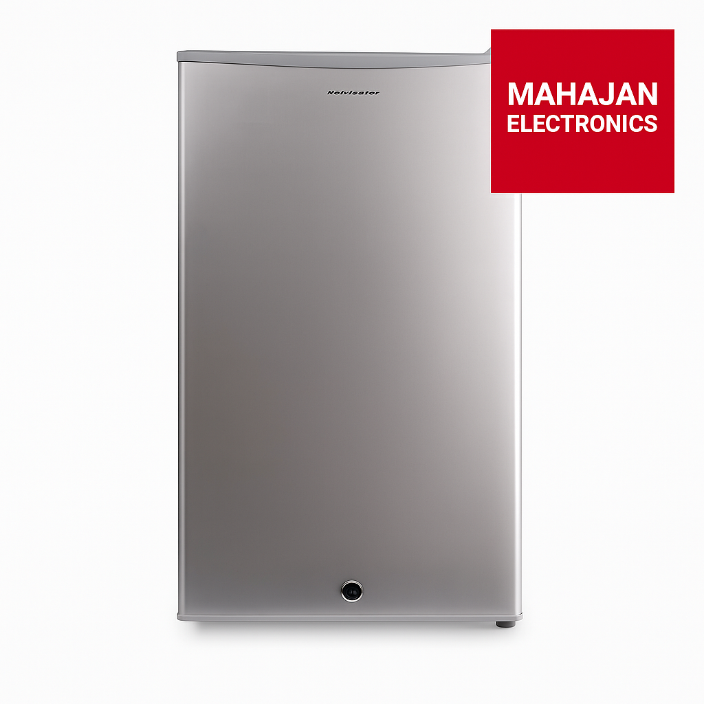 Kelvinator KRC-F100RBPSGS 95 litres 2 Star Single Door Refrigerator, Inox Grey Mahajan Electronics Online