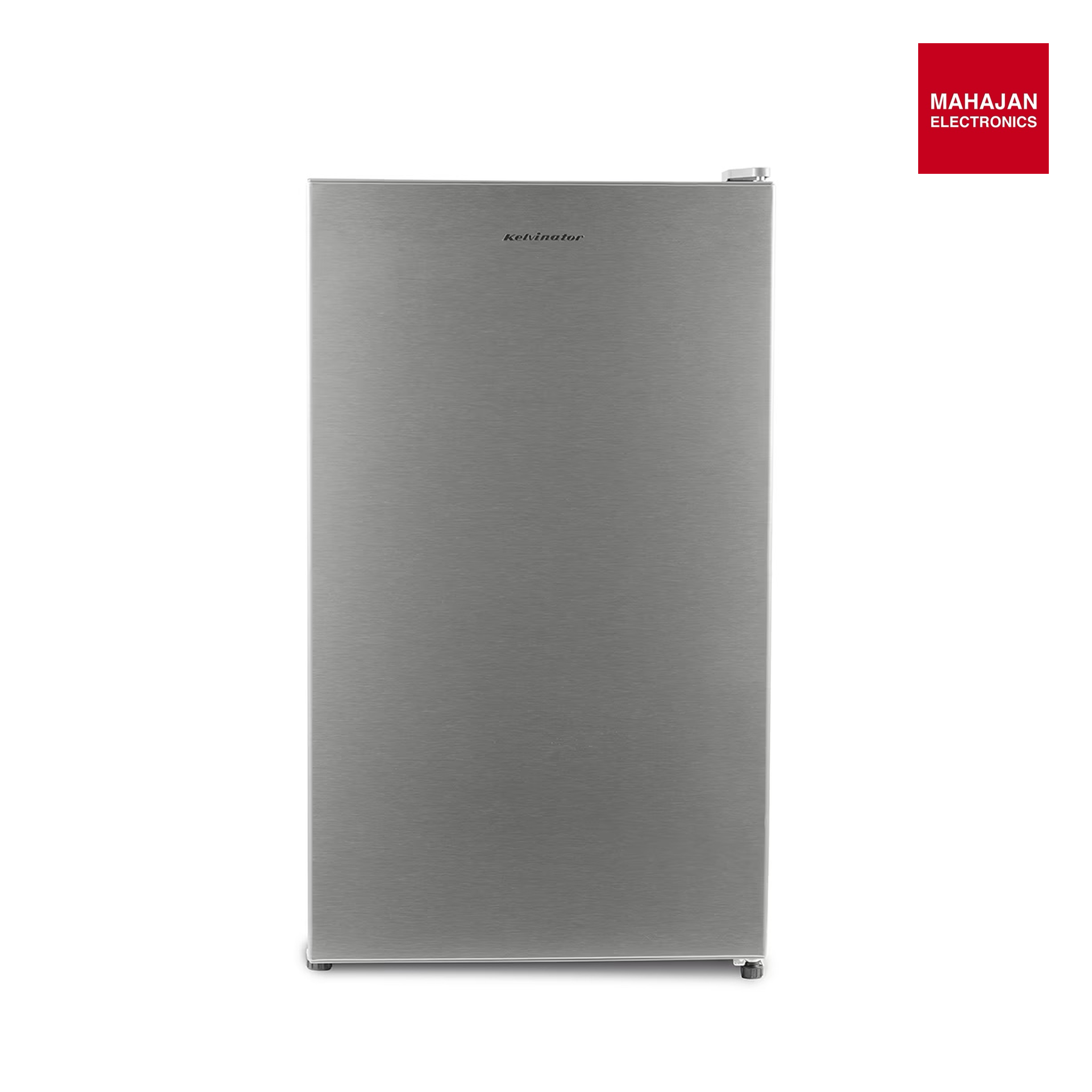 Kelvinator KRC-F100RBPSGS 95L 2 Star Direct Cool Single Door Refrigerator | Inox Grey | Compact Design | Energy Efficient Mahajan Electronics Online