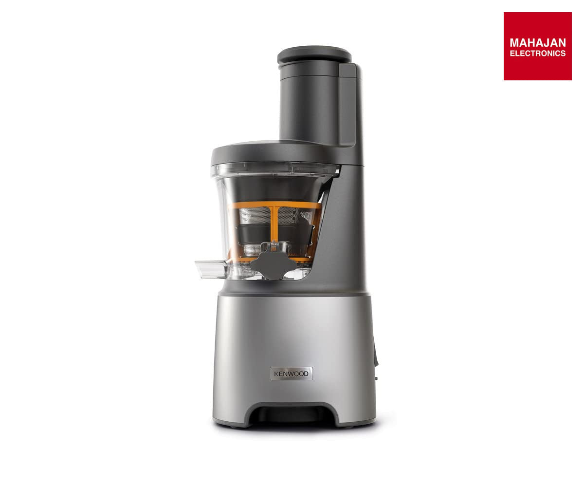 Kenwood JMP85.000SI Cold Press Slow Juicer for Fruits, Vegetables & Nut Milk, Silver – Mahajan Electronics Online.