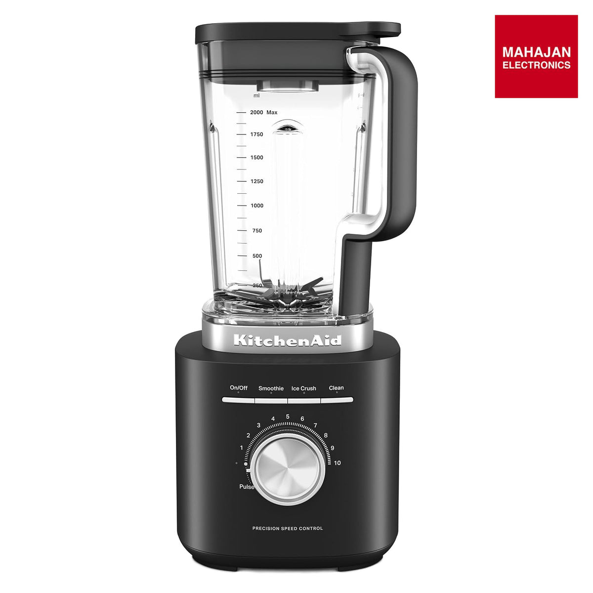 KitchenAid 5KSB2072DBM Pure Power Blender 2L Black Matte – Mahajan Electronics Online.