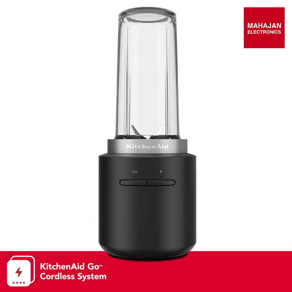 KitchenAid Go Cordless Personal Blender 473ml Matte Black-Online Mahajan Electronics
